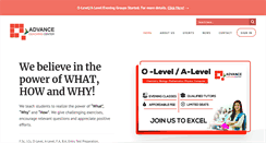 Desktop Screenshot of advancecoachingcenter.com